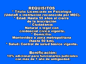 Psicólogo-a para Oficina Salud Laboral