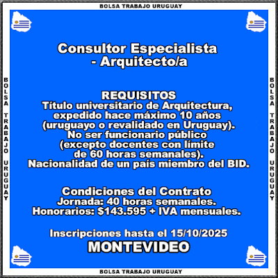 Consultor Especialista - Arquitecto-a Consultor Especialista - Arquitecto-a