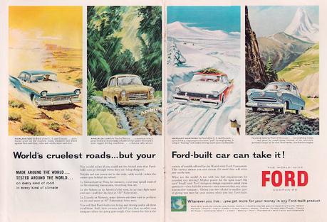 Los modelos de la marca Ford del año 1957