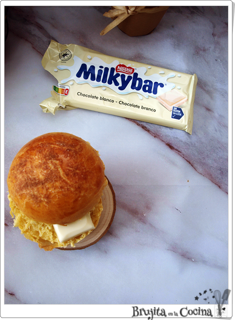 Bollitos de calabaza con chocolate Bollitos de calabaza con chocolate