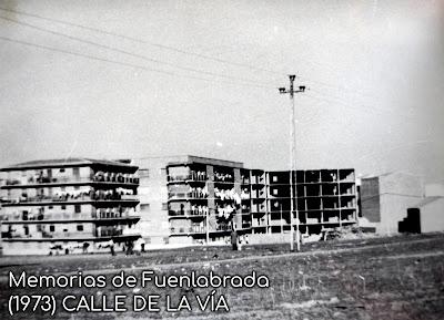 Calle de la Vía en 1973 Calle de la Vía en 1973