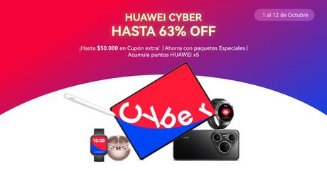Huawei se suma al Cyber con descuentos de hasta un 63%