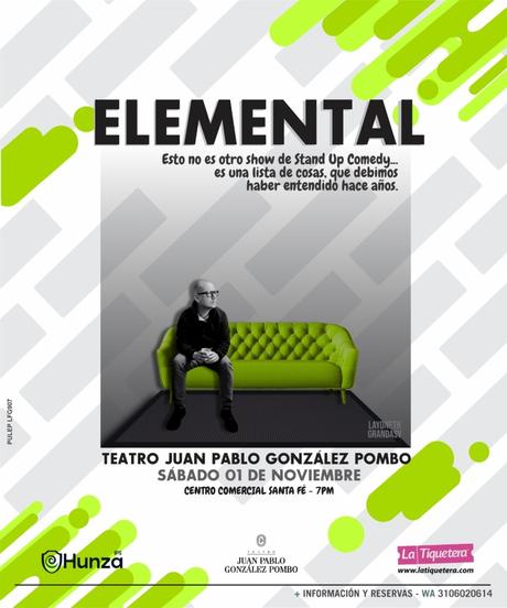 Layoneth Grandas V presenta ‘Elemental’, porque reír también es una forma de sanar