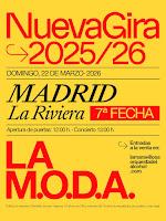 Nuevo concierto de La Maravillosa Orquesta del Alcohol en La Riviera de Madrid