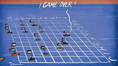 Israel aborda la Flotilla y detiene a sus tripulantes, impidiendo su llegada a Gaza. Israel aborda la Flotilla y detiene a sus tripulantes, impidiendo su llegada a Gaza.