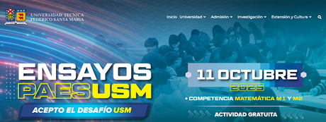 Invitación para el Ensayo PAES de la Universidad Técnica Federico Santa María. Invitación para el Ensayo PAES de la Universidad Técnica Federico Santa María.