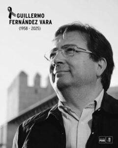 Óscar López, Page o Pedro Rollán acuden al tanatorio de Badajoz a despedirse de Fernández Vara