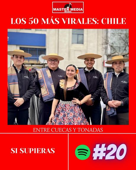 Master Media celebra 15 títulos entre los 50 más escuchados en Spotify durante Fiestas Patrias