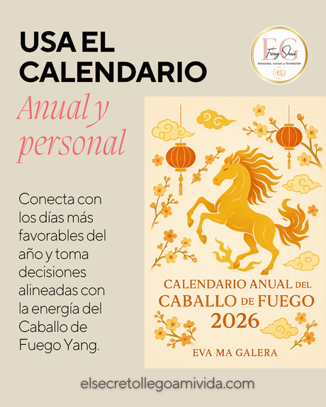 ✨2026 año de Caballo de Fuego se presenta como un año muy Yang donde todos nos vamos a ver afectados por una energía fuerte que nos impulsará.