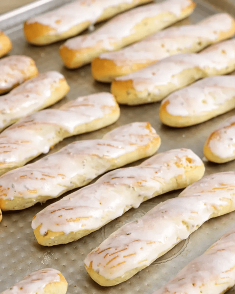 palitos de anis con glaseado