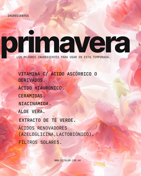 descubre cómo adaptar tu rutina de skincare de invierno a primavera 2025. Consejos, productos e ingredientes recomendados para una piel luminosa