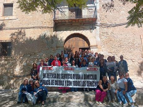 CCOO insta al personal de Ayuda a Domicilio de la provincia de Cuenca a solicitar evaluaciones de riesgos laborales