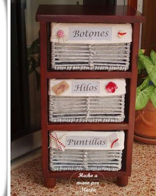 MUEBLE CON CESTAS RESTAURADO MUEBLE CON CESTAS RESTAURADO