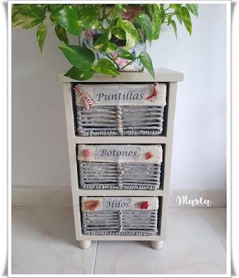 MUEBLE CON CESTAS RESTAURADO MUEBLE CON CESTAS RESTAURADO