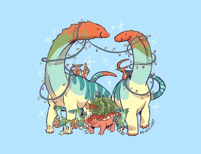 Los dinosaurios estacionales de Alex Fletcher