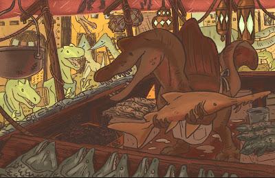 Los dinosaurios estacionales de Alex Fletcher