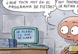DE LAS VIÑETAS DE HUMOR DE HOY MARTES, 7 DE OCTUBRE DE 2025