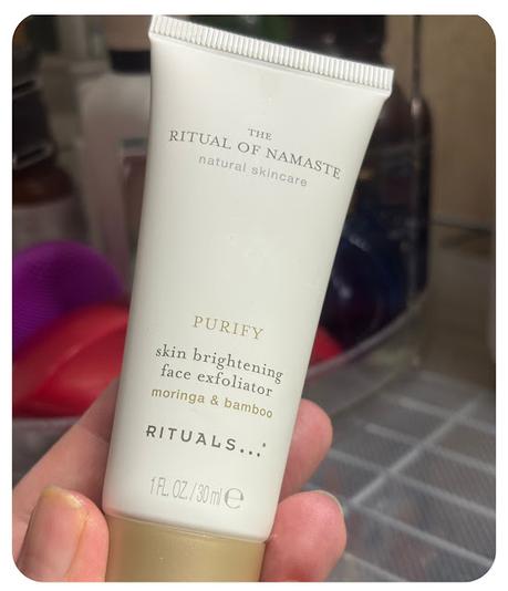 Purify Skin Brightening face exfoliator Rituals