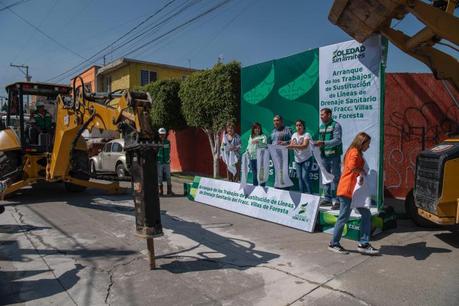 Soledad avanza en sustitución de drenaje en colonias con mayores afectaciones