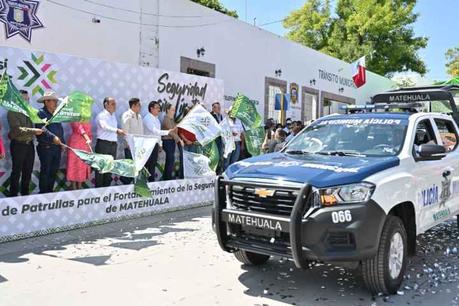 Refuerzan seguridad en Matehuala y anuncian conexión carretera con Nuevo León