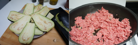 Rollitos de berenjenas rellenos.