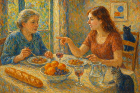 Crónica de un sábado en una casa con gatos