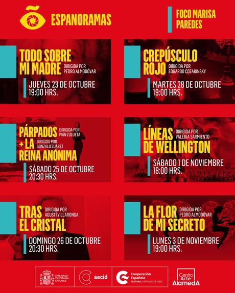 Muestra de cine español trae a Chile lo mejor de los últimos Goya y un homenaje a Marisa Paredes