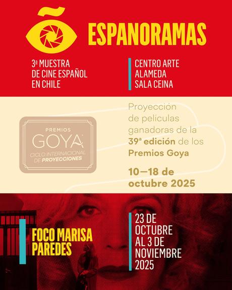 Muestra de cine español trae a Chile lo mejor de los últimos Goya y un homenaje a Marisa Paredes