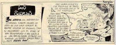 Los creadores de cómics con dinosaurios más precoces (II)