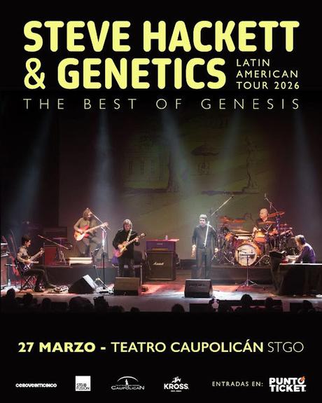 Steve Hackett & Genetics en Santiago, Chile