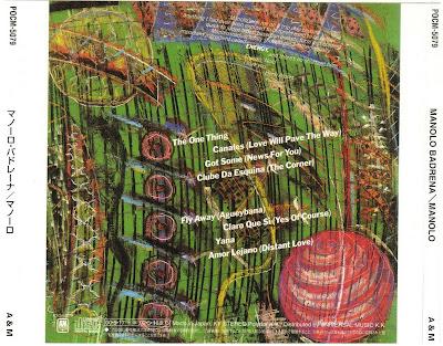 Manolo Badrena - Manolo (1979)