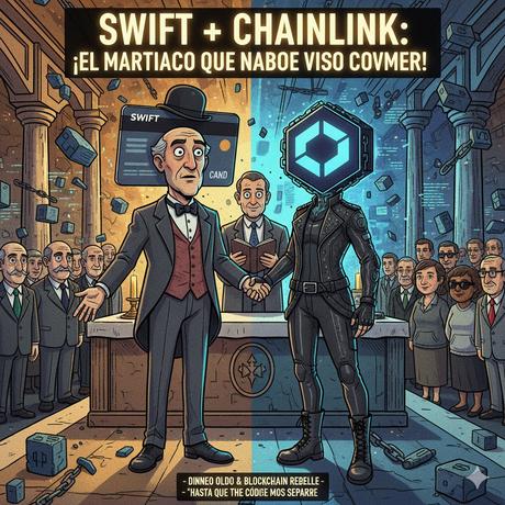 Swift + Chainlink, el matrimonio entre el dinero viejo y la blockchain rebelde que nadie vio venir