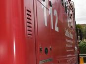 vuelco camión portacoches corta sentido Madrid altura Torremocha Campo