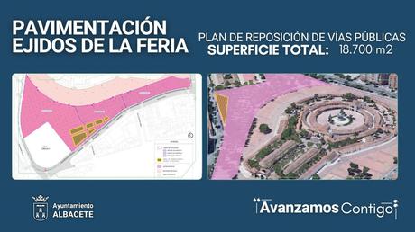 El próximo miércoles 15 de octubre arrancan las obras en los Ejidos de la Feria de Albacete