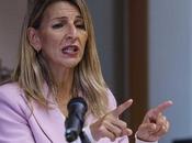 Yolanda Díaz afirma convalidación embargo armas «aliento» Gobierno sitúa «genocidas»