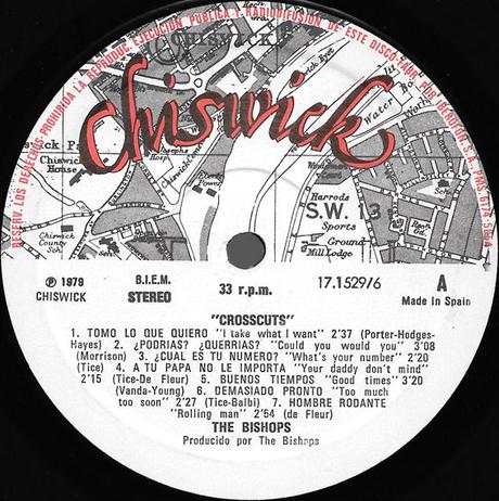 The Bishops -Crosscuts Lp 1979