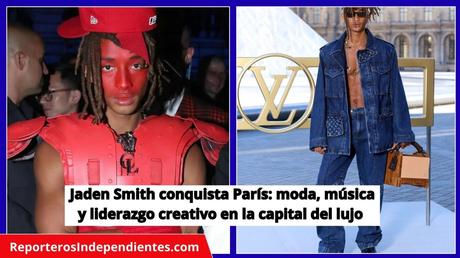 Jaden Smith deslumbra en París con Louis Vuitton y Louboutin