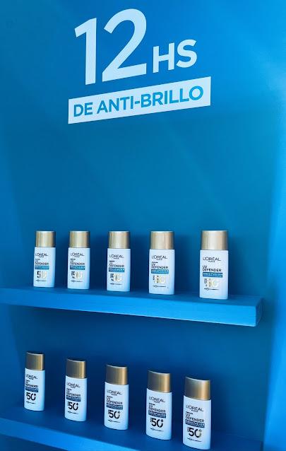 probamos el nuevo UV defender aquafusion de L'Oréal parís  protector solar liviano e hidratante de uso diario