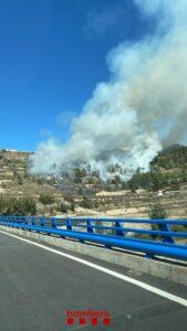 El incendio forestal de Almorox baja a Nivel 0