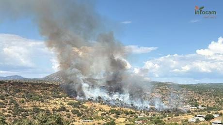 El incendio forestal de Almorox baja a Nivel 0
