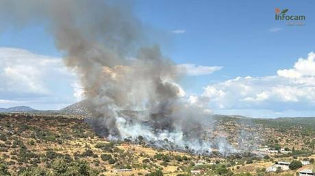 El incendio forestal de Almorox baja a Nivel 0