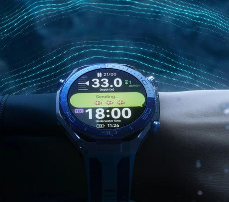 Así es el HUAWEI WATCH Ultimate 2: el reloj que te permite comunicarte bajo el agua y mide tu salud desde tu dedo