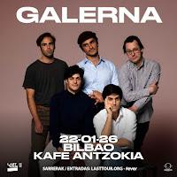 Concierto de Galerna en el Kafe Antzokia en enero del 2026 como fin de gira