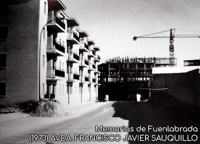Avenida de Francisco Javier Sauquillo en 1973 Avenida de Francisco Javier Sauquillo en 1973