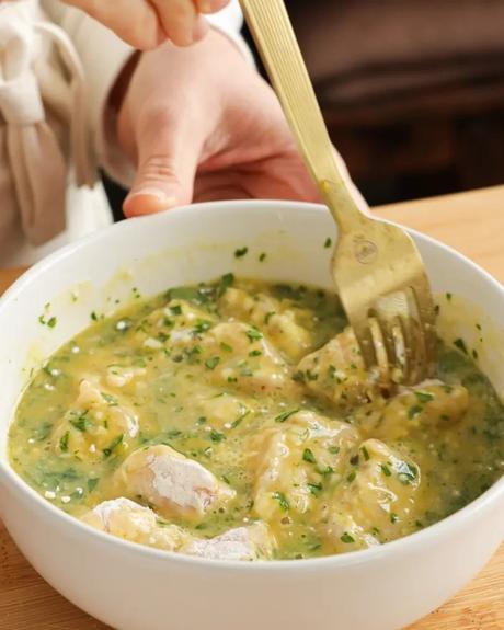 cubrir con huevo batido