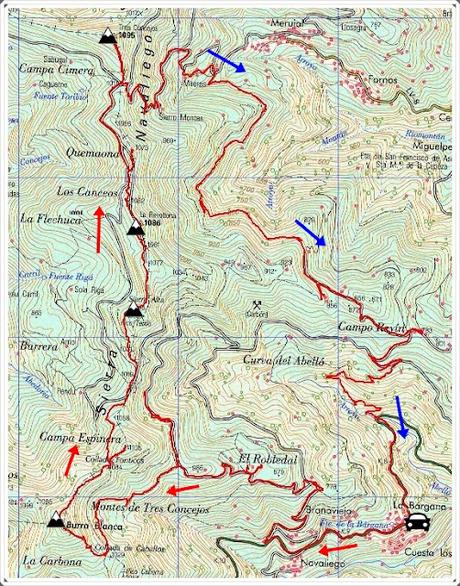 La Bárgana-Picu Tresconceyos-Tarrucio