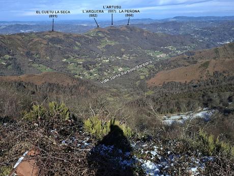 La Bárgana-Picu Tresconceyos-Tarrucio