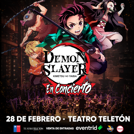 Concierto de Demon Slayer de presentará en Chile