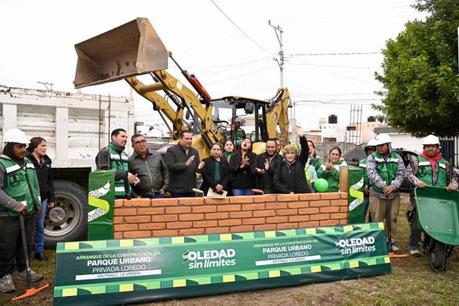 Soledad inicia construcción de parque urbano en el fraccionamiento La Virgen