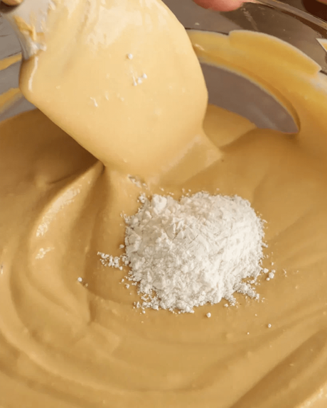 poca cantidad de harina